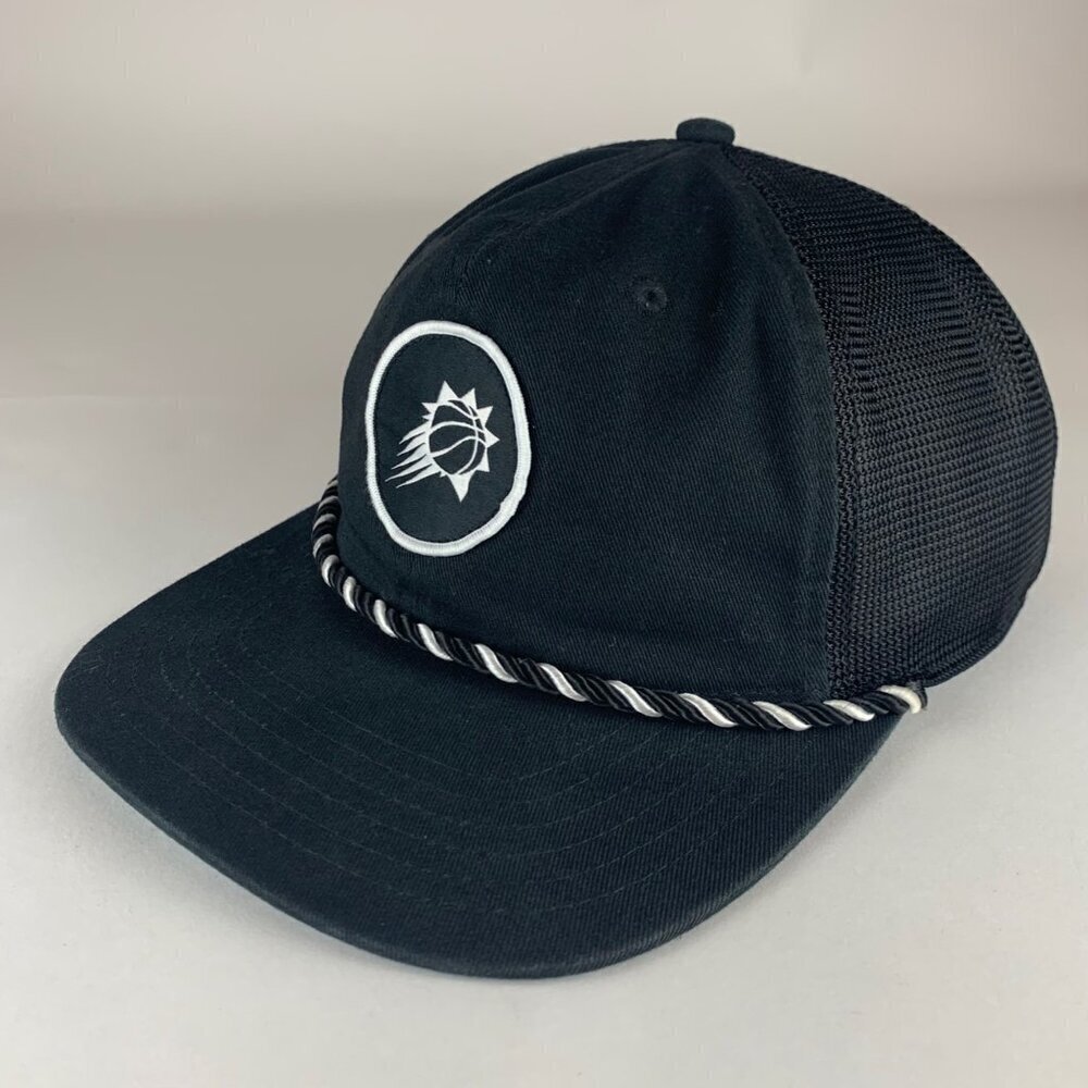 Phoenix Suns NBA Black Sportique Rope Golfer Snapback Hat